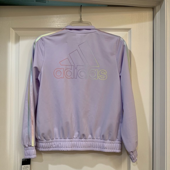 adidas Other - 🎉HP🎉GIRLS ADIDAS TRACK JACKET SIZE XL 16 NWT!